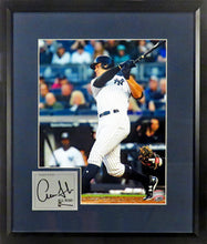 Load image into Gallery viewer, New York Yankees Aaron Judge Framed Photograph (Engraved Series)