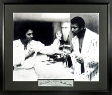 Load image into Gallery viewer, Elvis Presley & Muhammad Ali “The King vs. The Greatest” Framed Photograph Engraved Series