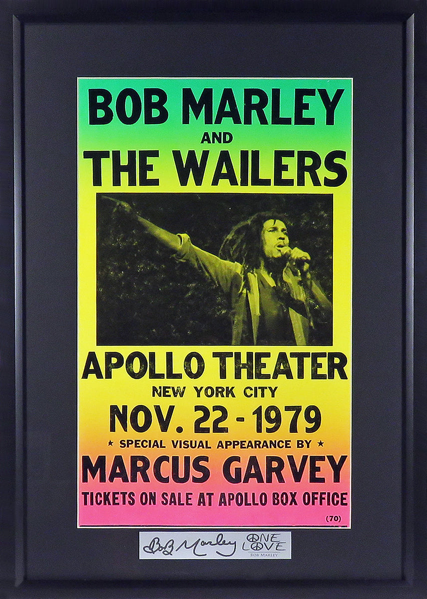 Bob Marley and The Wailers @ The Apollo Theater Framed Concert