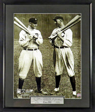 Load image into Gallery viewer, Detroit Tigers Ty Cobb & Joe Jackson "The Georgia Peach & Shoeless Joe" Framed Photograph (Engraved Series)