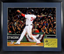 Load image into Gallery viewer, Boston Red Sox David Ortiz Framed Photograph (Engraved Series)