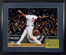Load image into Gallery viewer, Boston Red Sox David Ortiz Framed Photograph (Engraved Series)