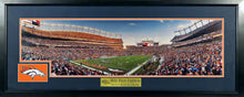 Load image into Gallery viewer, Denver Broncos "Sports Authority Field at Mile High Stadium" Framed Panoramic