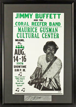 Load image into Gallery viewer, Jimmy Buffett Framed Concert Poster (Engraved Series)
