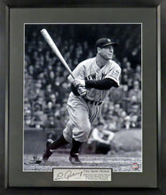 Load image into Gallery viewer, Lou Gehrig "The Iron Horse" Framed Photograph (Engraved Series)