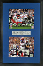 Load image into Gallery viewer, Eli Manning & David Tyree "The Escape & Helmet Catch" SB XLII Framed Stack Display Engraved Series