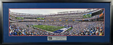 Load image into Gallery viewer, New York Giants “First Game @ MetLife Stadium” Framed Panoramic