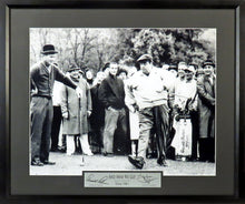 Load image into Gallery viewer, Arnold Palmer and Jackie Gleason Framed Photograph (Engraved Series)