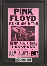 Load image into Gallery viewer, Pink Floyd Framed Concert Poster (Engraved Series)