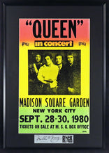 Load image into Gallery viewer, Queen @ Madison Garden Concert Framed (Engraved + Impact Series)
