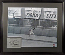 Load image into Gallery viewer, Pittsburgh Pirates Roberto Clemente “Leaping Catch” Framed Photo (Engraved Series)