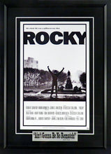 Load image into Gallery viewer, Rocky Movie Mini-Poster Framed (Engraved Series)