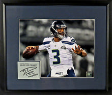 Load image into Gallery viewer, Russell Wilson "Spotlight" Framed Photo Engraved Series
