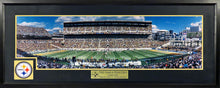 Load image into Gallery viewer, Pittsburgh Steelers "Heinz Field Inaugural Game" Framed Panoramic