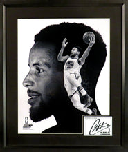 Load image into Gallery viewer, Golden State Warriors Stephen Curry "Mind of a Champion" Framed Photo (Engraved Series)