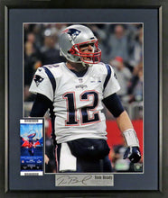 Load image into Gallery viewer, Tom Brady “Super Bowl LIII Celebration” Framed Photograph Engraved Series