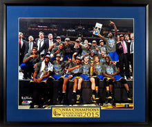 Load image into Gallery viewer, Golden State Warriors "2015 FINALS CHAMPIONS" Framed Photograph