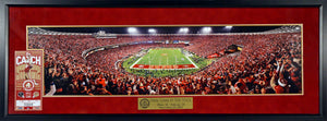 San Francisco 49ers "Final Game at Candlestick" Framed Panoramic w/Ticket (DELUXE)