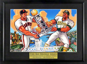The Bay Bridge Series Collectors Display