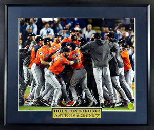 Houston Astros "2017 WS Champs" 16x20 Framed Photograph