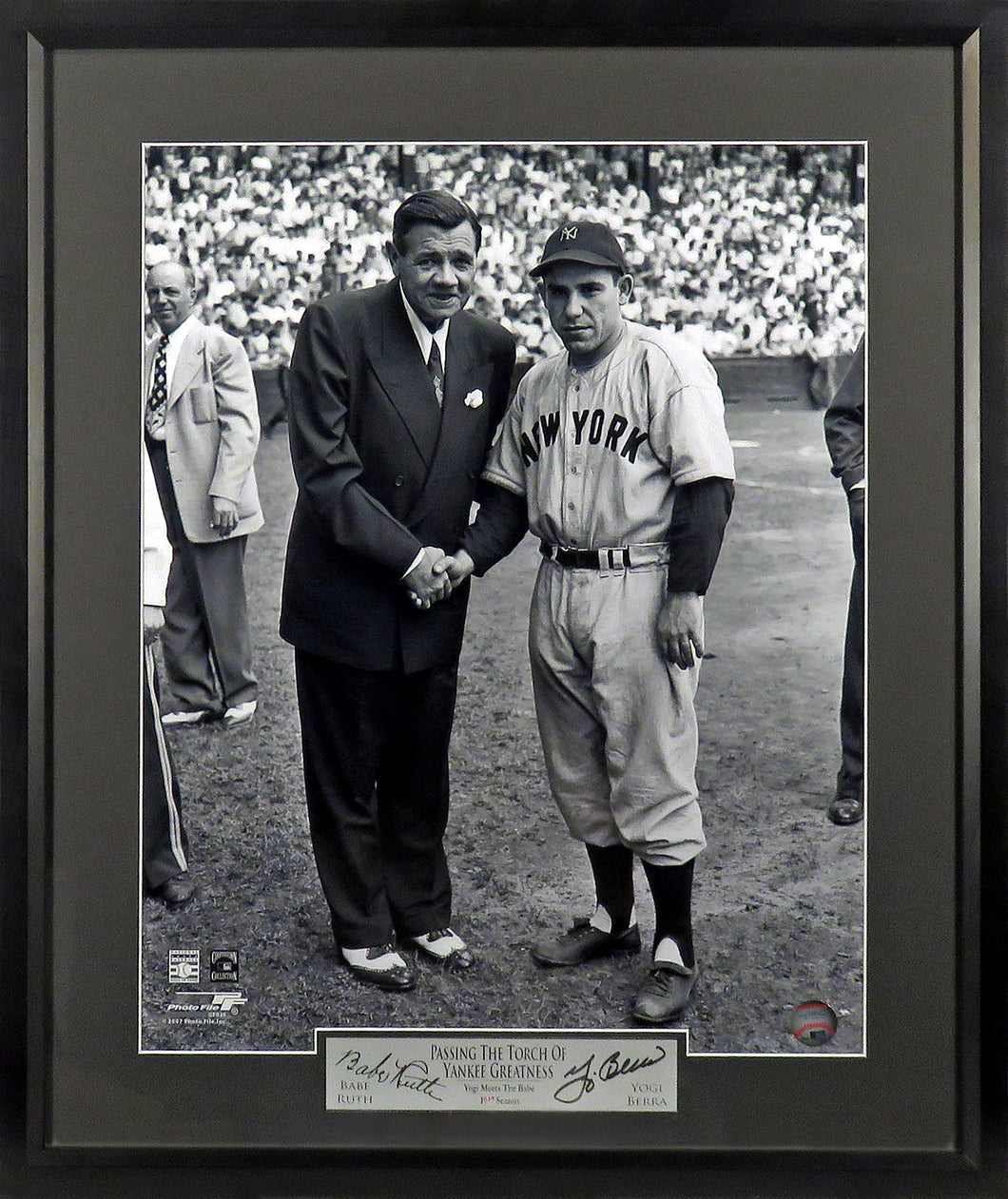 Yogi Berra & Babe Ruth 