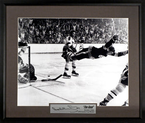 Bobby Orr “The Goal” Framed Photo (Engraved Series)