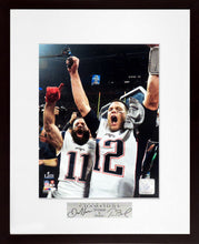 Load image into Gallery viewer, Tom Brady &amp; Julian Edelman&quot;SB LIII Celebration&quot; Framed Photograph Engraved Series
