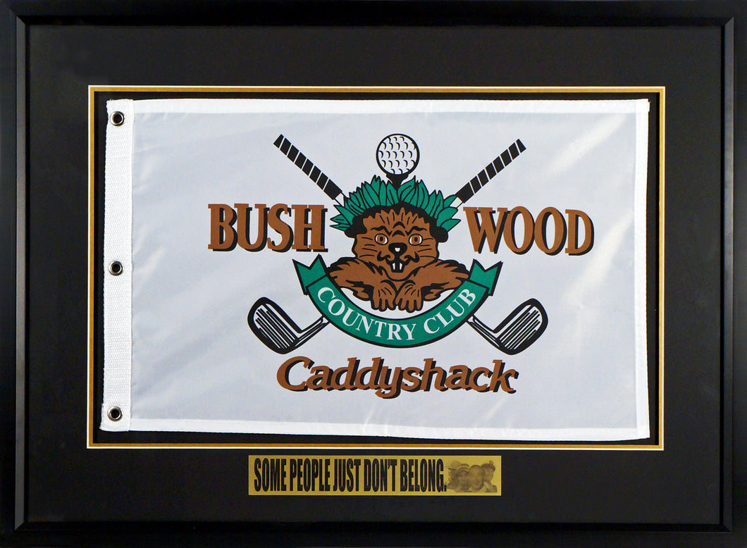 Caddyshack Bushwood Flag Display