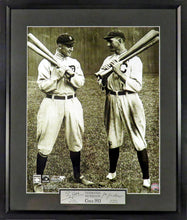 Load image into Gallery viewer, Detroit Tigers Ty Cobb &amp; Joe Jackson &quot;The Georgia Peach &amp; Shoeless Joe&quot; Framed Photograph (Engraved Series)
