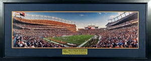 Denver Broncos "Sports Authority Field at Mile High Stadium" Framed Panoramic
