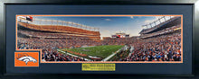 Load image into Gallery viewer, Denver Broncos &quot;Sports Authority Field at Mile High Stadium&quot; Framed Panoramic
