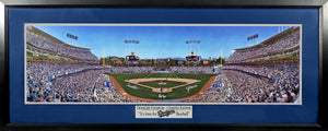 LA Dodgers Dodger Stadium Opening Day Framed Panoramic