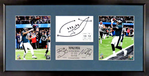 Philadelphia Eagles "The Philly Special" Framed Play Display (Engraved Series)