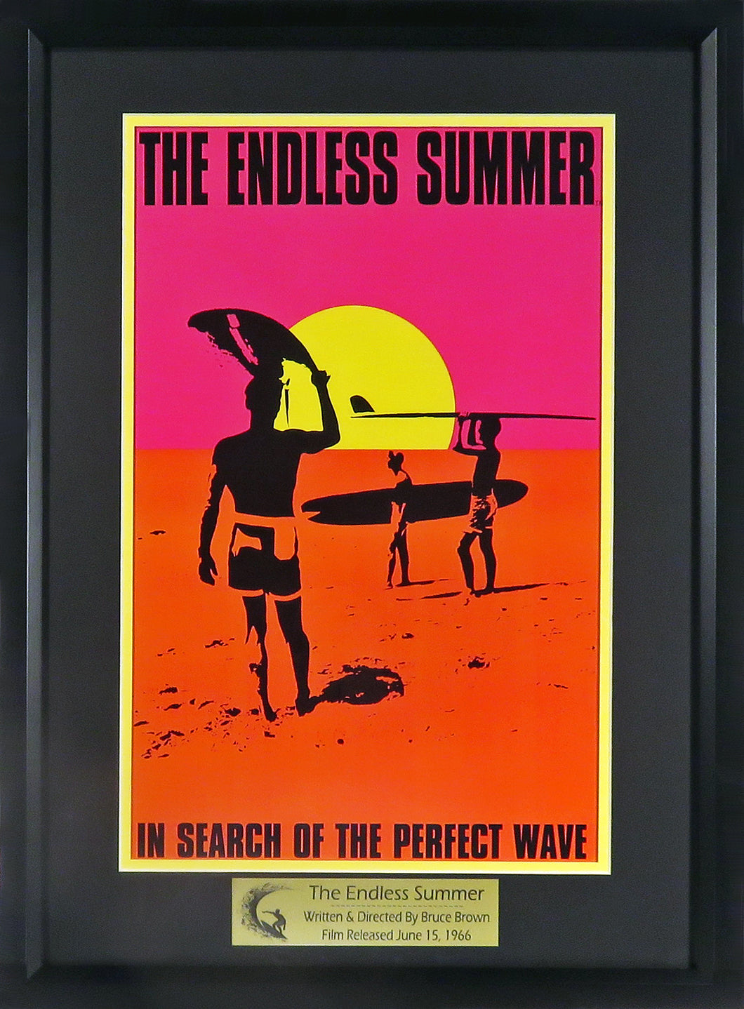 Endless Summer Movie Poster Framed
