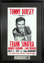 Load image into Gallery viewer, Frank Sinatra Framed Concert Poster (Engraved Series)
