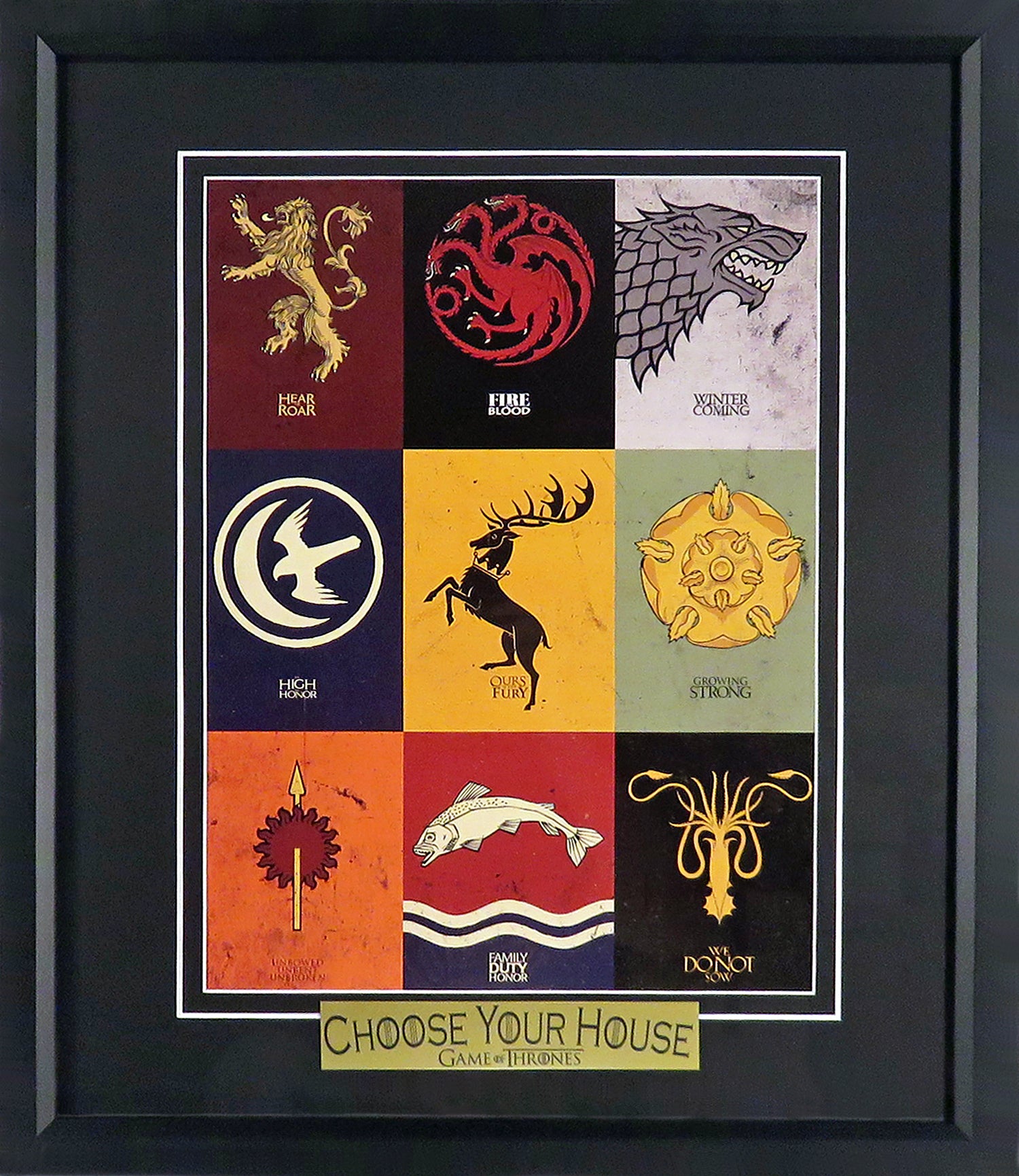 Choose Your House Game of Thrones T-Shirt Choose Your House Game of Thrones T-Shirt