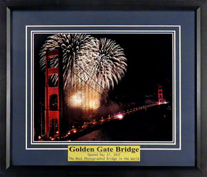 Golden Gate Bridge Framed Display