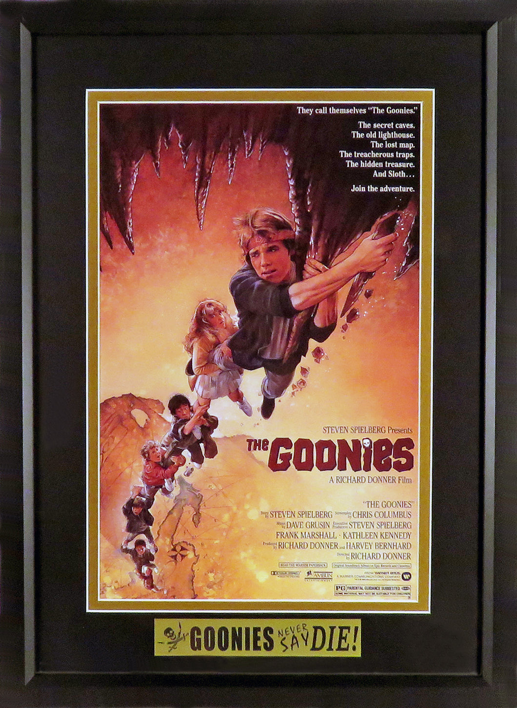 The Goonies Movie Mini-Poster Framed