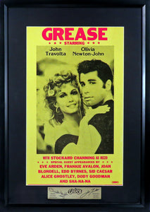 Grease Movie Poster (Engraved Series)
