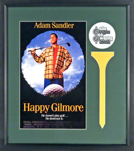 Happy Gilmore Movie Mini-Poster Framed Display