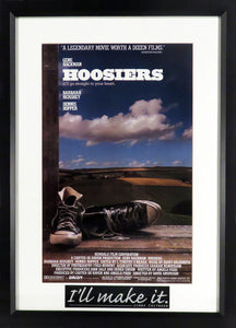 Hoosiers Movie Mini-Poster Framed Display