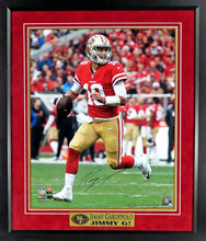 Load image into Gallery viewer, Jimmy Garoppolo Autographed Framed Photograph
