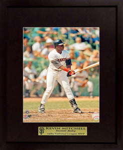 San Francisco Giants Kevin Mitchell "Humm Baby II" Framed Photograph
