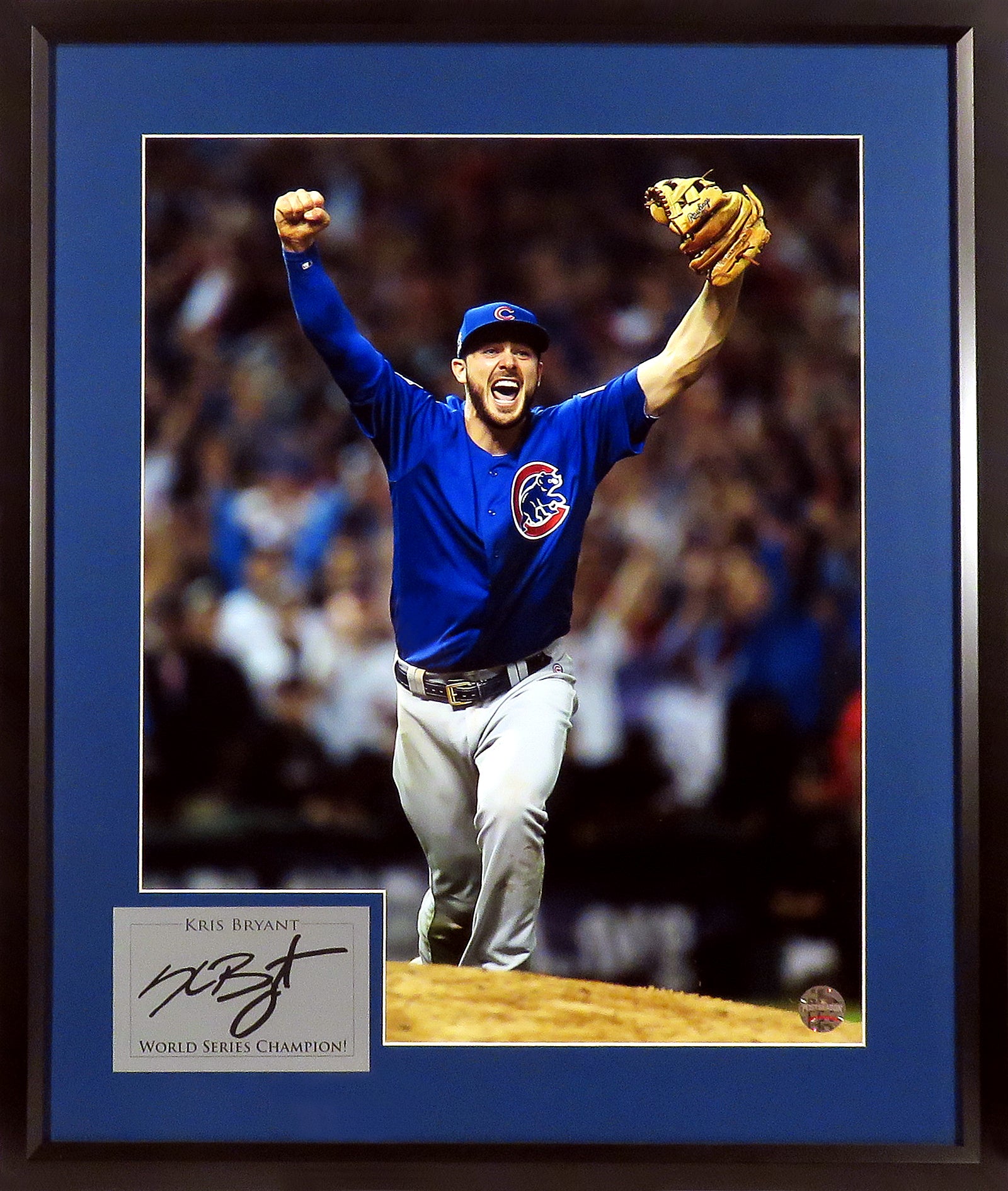 Kris Bryant Chicago Cubs 2016 MLB World Series Champions Framed