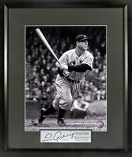 Load image into Gallery viewer, Lou Gehrig &quot;The Iron Horse&quot; Framed Photograph (Engraved Series)
