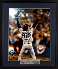 Load image into Gallery viewer, New York Yankees Mariano Rivera &quot;Last 42&quot; Framed Photograph (Engraved Series)
