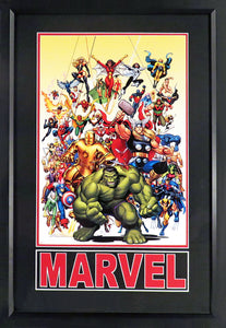 Marvel Avengers Classic Framed Poster (Impact Series)