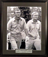 Load image into Gallery viewer, Arnold Palmer and Jack Nicklaus Framed Photograph (Engraved Series)
