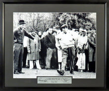 Load image into Gallery viewer, Arnold Palmer and Jackie Gleason Framed Photograph (Engraved Series)
