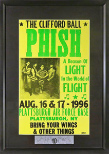 Phish "The Clifford Ball" Framed Concert Poster (Engraved Series)